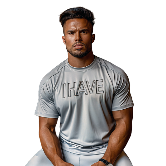 Vote: I HAVE - Men's Silver Activewear Shirt