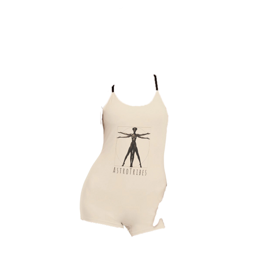 ɸ Indigenous American Woman - Backless Bodysuit