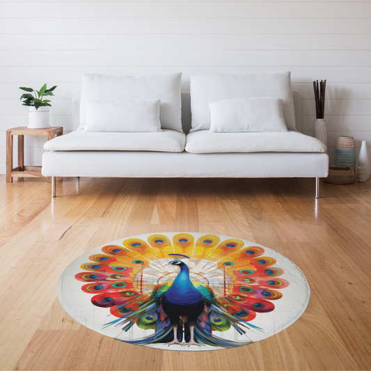 Love Frequency - Round Rug